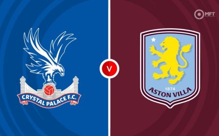 Crystal Palace vs Aston Villa | 8:30 PM WAT